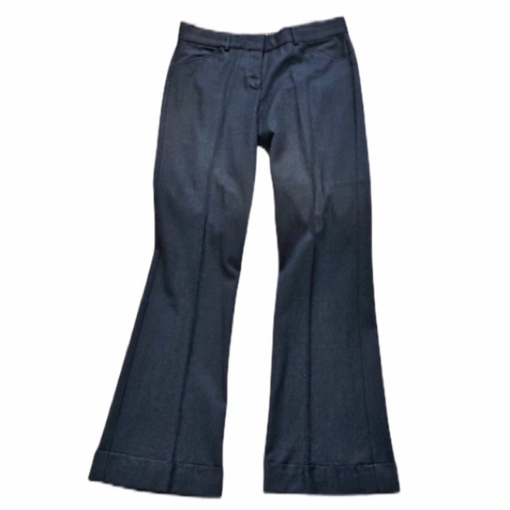 Theory Charcoal Wool Dress Slacks Size 4 - Picture 9 of 10